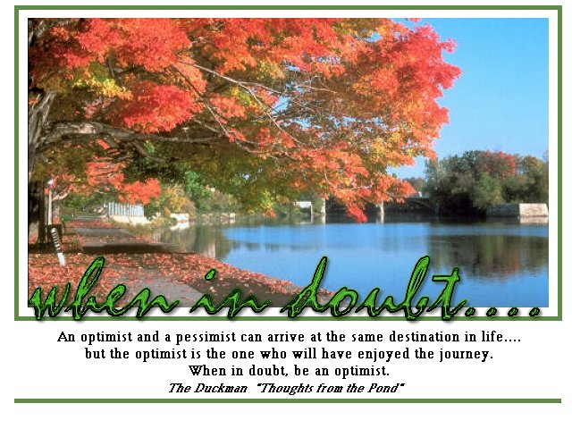 When in Doubt Poster