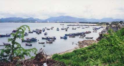 View of Nha Trang coastline